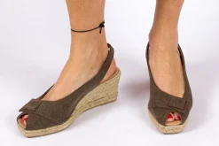 Abarca Shoes Alpargatas De Verano^Alpargatas Cuna Creta Marron