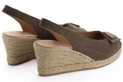 Abarca Shoes Alpargatas Con Cuñas^Alpargatas Cuna Creta Marron