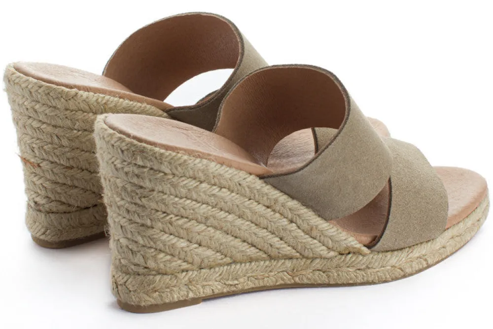 Abarca Shoes Alpargatas De Verano^Alpargatas Cuna Piel Cabrera Piedra