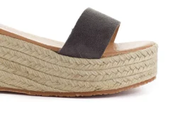 Abarca Shoes Alpargatas De Verano^Alpargatas Cuna Piel Mallorca Gris