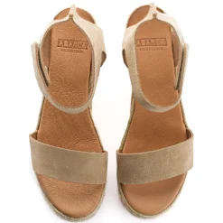 Abarca Shoes Alpargatas De Verano^Alpargatas Cuna Piel Mallorca Beige
