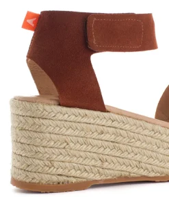 Abarca Shoes Alpargatas Con Cuñas^Alpargatas Cuna Piel Mallorca Marron 268