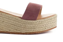 Abarca Shoes Alpargatas De Verano^Alpargatas Cuna Piel Mallorca Morado