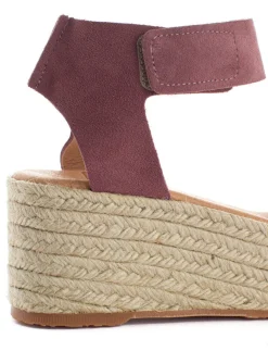 Abarca Shoes Alpargatas De Verano^Alpargatas Cuna Piel Mallorca Morado