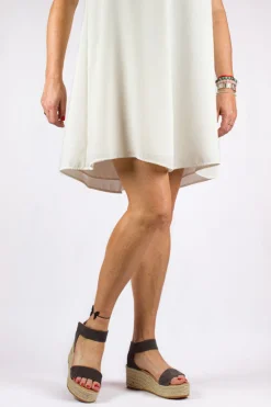 Abarca Shoes Alpargatas Con Cuñas^Alpargatas Cuna Piel Mallorca Gris