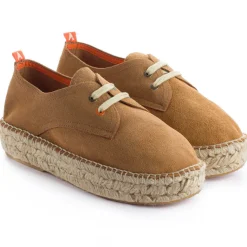 Abarca Shoes Alpargatas Con Cordones^Blucher Piel Arena