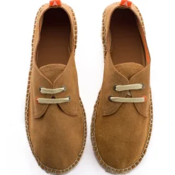 Abarca Shoes Alpargatas Con Cordones^Blucher Piel Arena