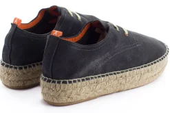 Abarca Shoes Alpargatas Con Cordones^Blucher Piel Basalto