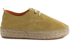 Abarca Shoes Alpargatas De Verano^Blucher Piel Beige