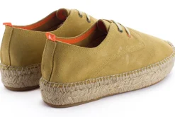 Abarca Shoes Alpargatas De Verano^Blucher Piel Beige