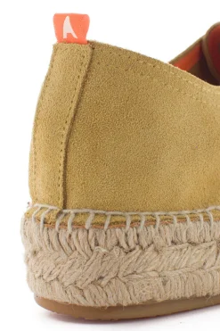 Abarca Shoes Alpargatas De Verano^Blucher Piel Beige