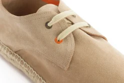 Abarca Shoes Alpargatas De Verano^Blucher Piel Beige 20