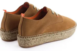 Abarca Shoes Alpargatas De Verano^Blucher Piel Camel