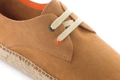 Abarca Shoes Alpargatas De Verano^Blucher Piel Camel