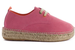 Abarca Shoes Alpargatas Con Cordones^Blucher Piel Chicle