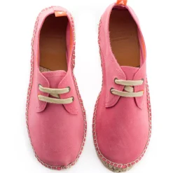 Abarca Shoes Alpargatas Con Cordones^Blucher Piel Chicle