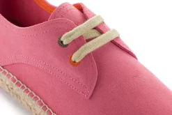Abarca Shoes Alpargatas De Verano^Blucher Piel Chicle