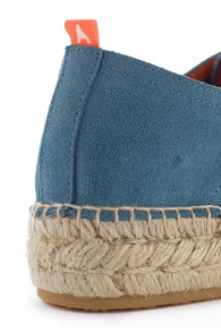 Abarca Shoes Alpargatas De Verano^Blucher Piel Cielo