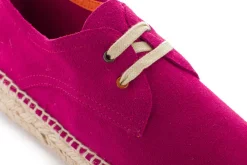 Abarca Shoes Alpargatas De Verano^Blucher Piel Fucsia