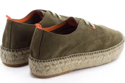 Abarca Shoes Alpargatas De Verano^Blucher Piel Kaki