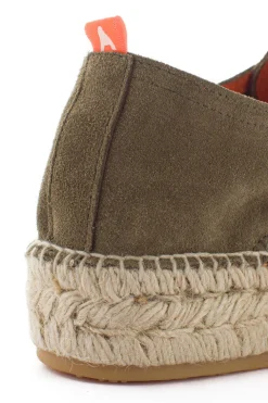 Abarca Shoes Alpargatas De Verano^Blucher Piel Kaki