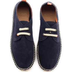 Abarca Shoes Alpargatas De Verano^Blucher Piel Marino 19