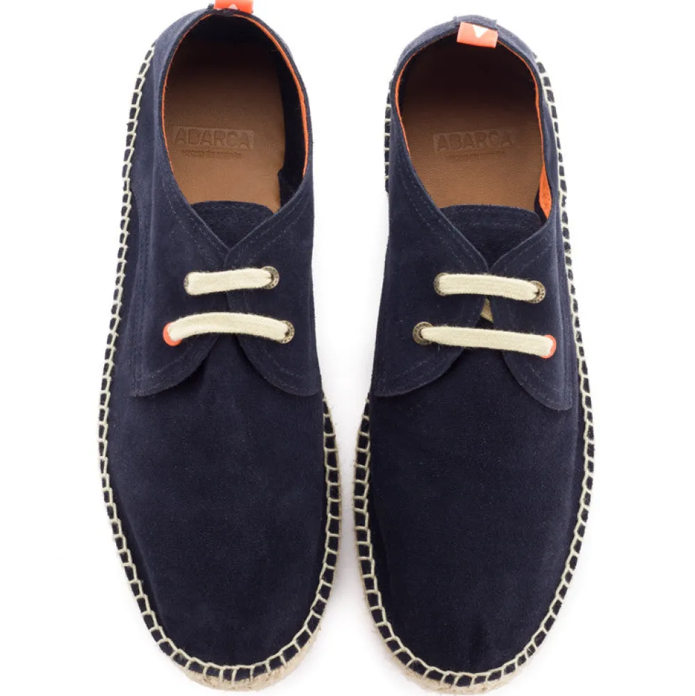 Abarca Shoes Alpargatas Blucher^Blucher Piel Marino 19