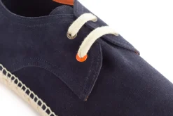 Abarca Shoes Alpargatas Blucher^Blucher Piel Marino 19