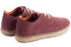 Abarca Shoes Alpargatas Con Cordones^Blucher Piel Morado