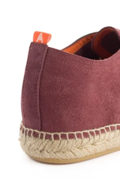 Abarca Shoes Alpargatas Con Cordones^Blucher Piel Morado