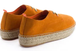 Abarca Shoes Alpargatas De Verano^Blucher Piel Orange