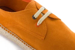 Abarca Shoes Alpargatas De Verano^Blucher Piel Orange