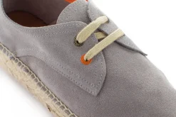 Abarca Shoes Alpargatas De Verano^Blucher Piel Perla 823