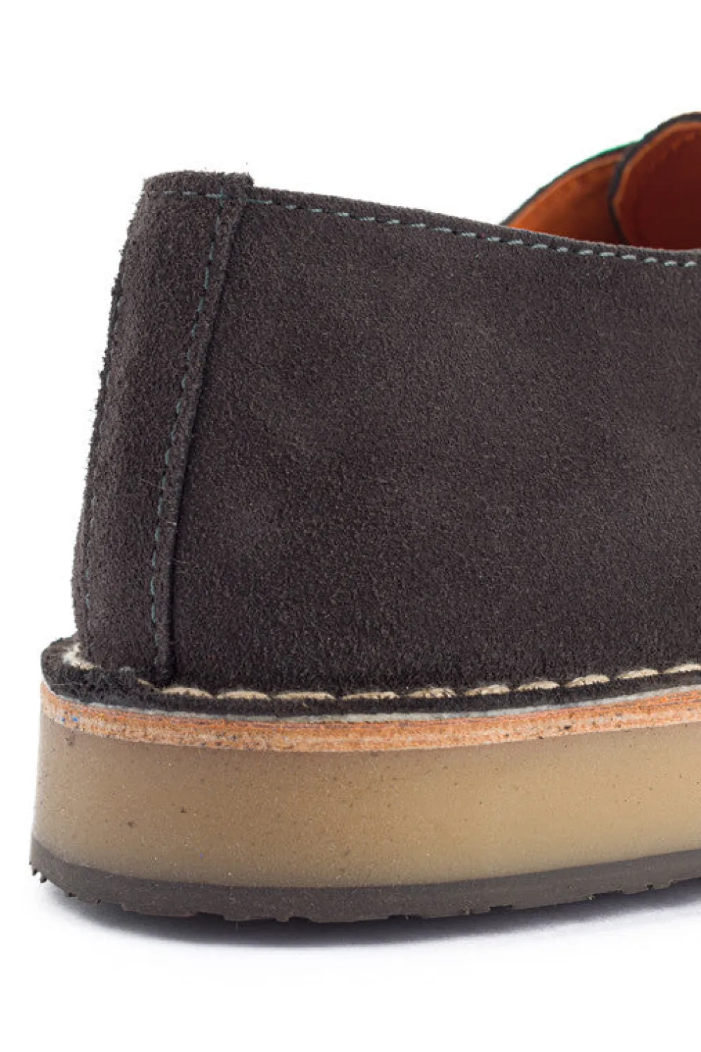 Abarca Shoes Zapatos De Piel^Blucher Piel Serraje Gris