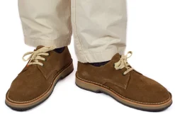 Abarca Shoes Zapatos Blucher^Blucher Piel Serraje Tierra