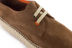 Abarca Shoes Alpargatas Con Cordones^Blucher Piel Tierra