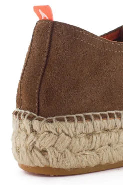 Abarca Shoes Alpargatas Con Cordones^Blucher Piel Tierra