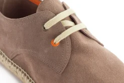 Abarca Shoes Alpargatas Con Cordones^Blucher Piel Topo