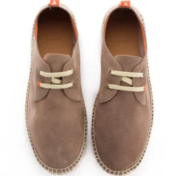 Abarca Shoes Alpargatas Blucher^Blucher Piel Topo