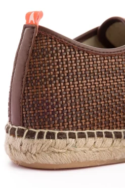 Abarca Shoes Alpargatas De Verano^Blucher Rafia Marron