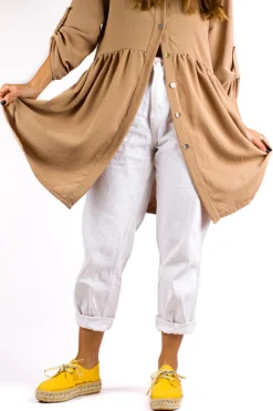 Abarca Shoes Alpargatas De Verano^Blucher Terra Amarillo