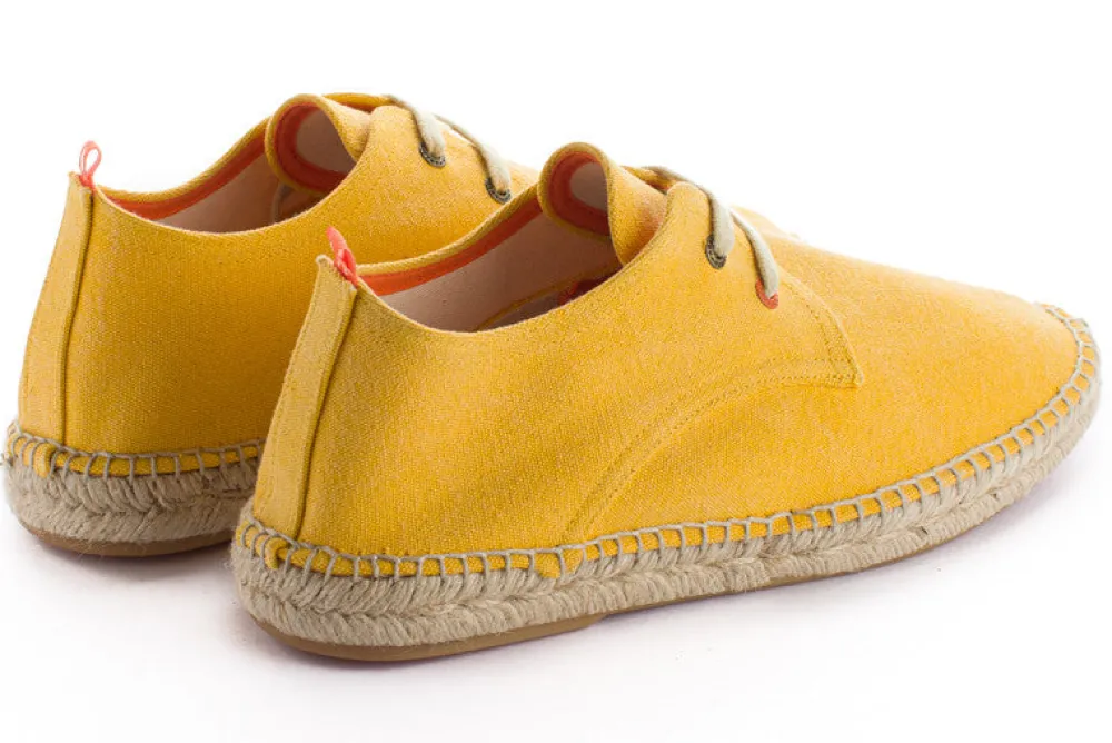 Abarca Shoes Alpargatas Blucher^Blucher Terra Amarillo