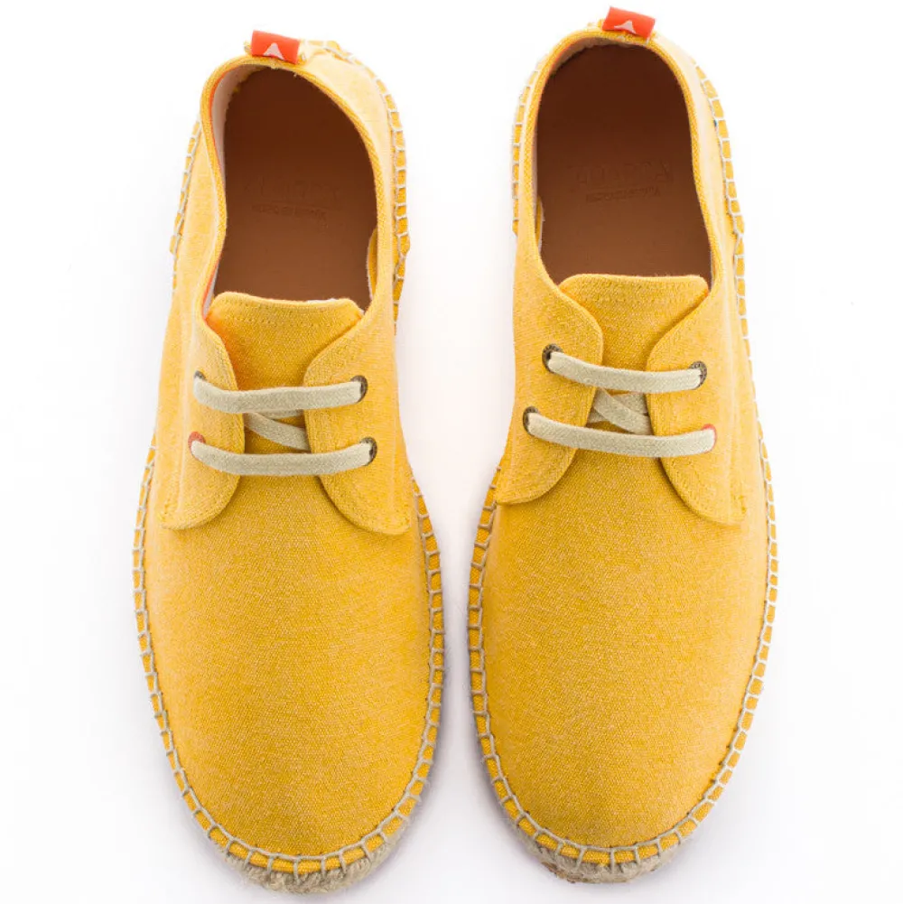 Abarca Shoes Alpargatas Blucher^Blucher Terra Amarillo