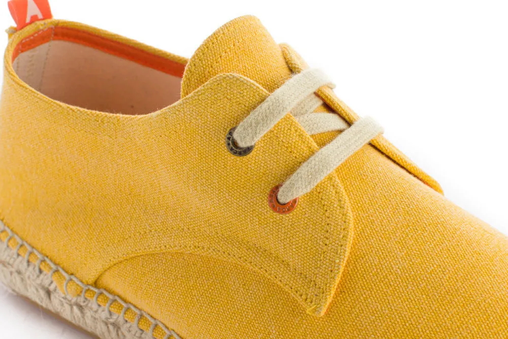 Abarca Shoes Alpargatas Blucher^Blucher Terra Amarillo