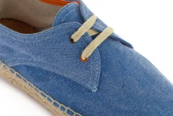Abarca Shoes Alpargatas Con Cordones^Blucher Terra Azul