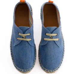 Abarca Shoes Alpargatas De Verano^Blucher Terra Azul