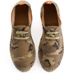 Abarca Shoes Alpargatas Con Cordones^Blucher Terra Camuflaje Camel
