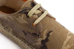 Abarca Shoes Alpargatas Con Cordones^Blucher Terra Camuflaje Camel