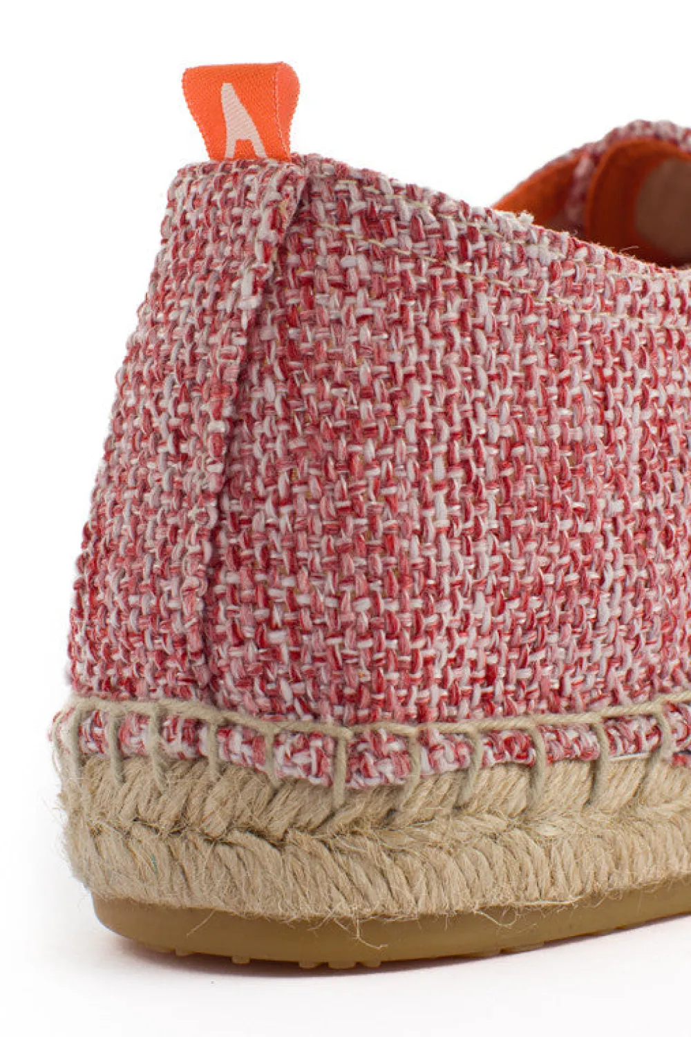 Abarca Shoes Alpargatas Con Cordones^Blucher Terra Casa Blanca Rojo