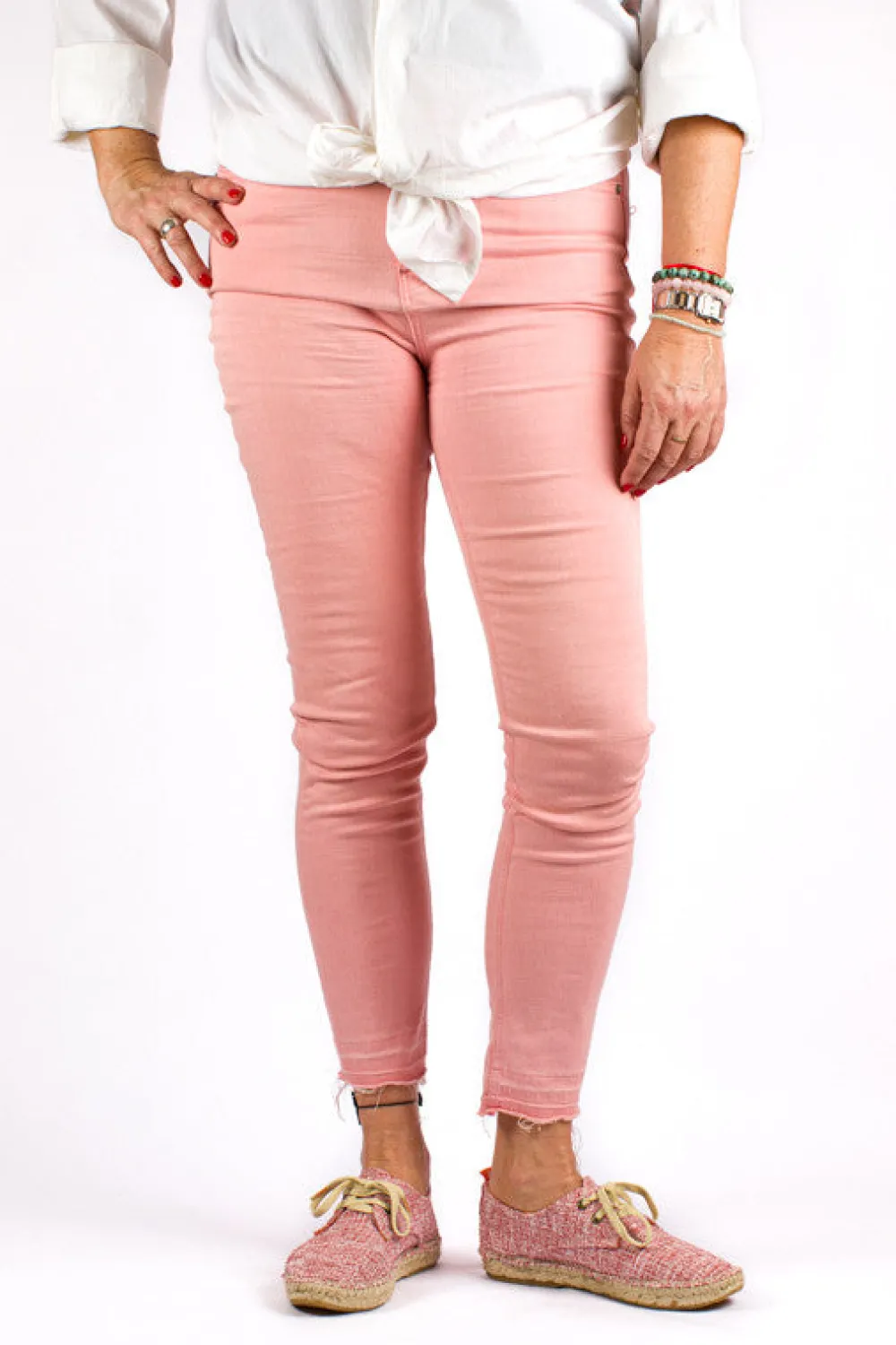 Abarca Shoes Alpargatas Con Cordones^Blucher Terra Casa Blanca Rojo